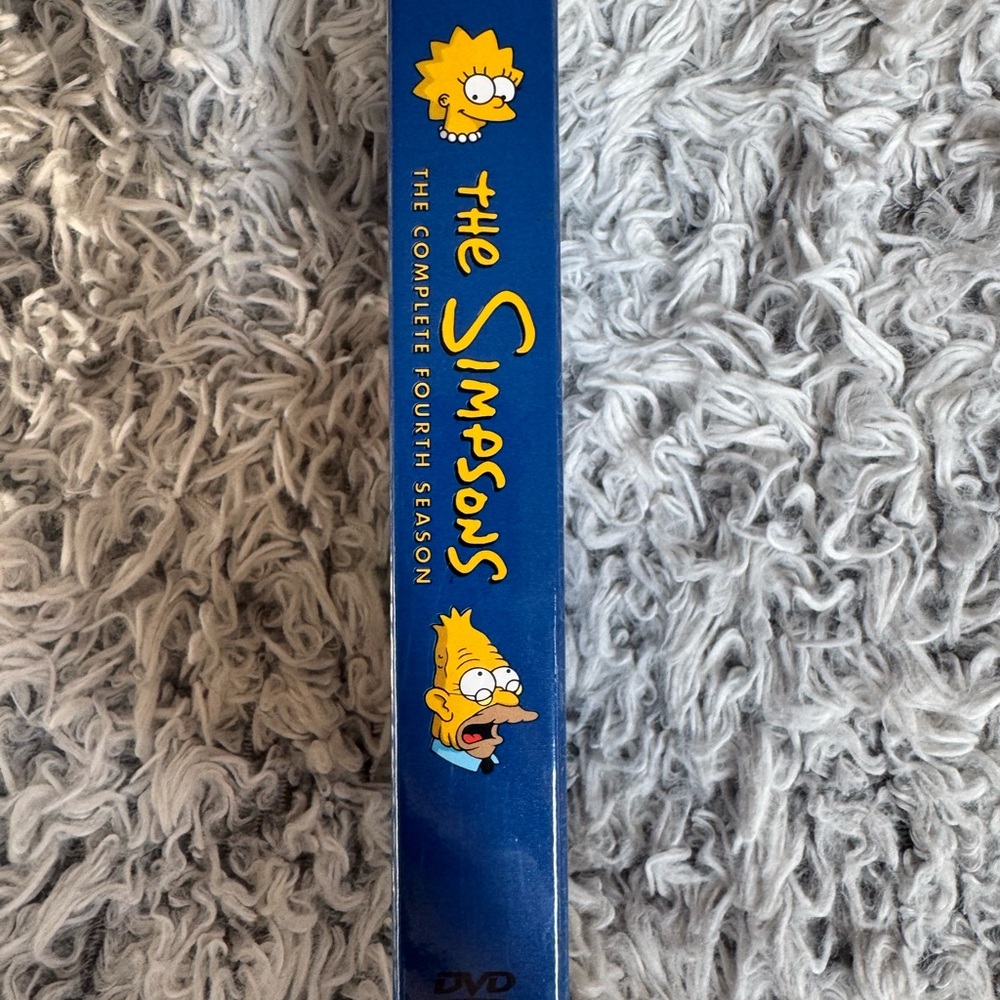 The Simpsons Complete Fourth Season DVD Set - Blue